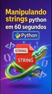 3 Truques de String em Python que Todo Dev Precisa Saber 🐍🔥 #shots #python #pythonprogramming