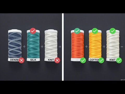 A Quick Guide: Choosing the Right Thread for Every Fabric