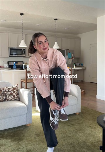 Stylish Low Effort Mom OOTD Featuring Nike Cortez