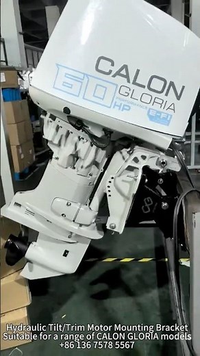 Upgrade Your Outboard: Universal Hydraulic Tilt Bracket for Motors! #hydraulitilt