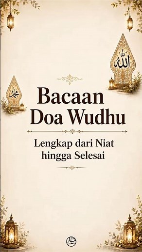 Bacaan Doa Wudhu Lengkap dari Niat hingga Selesai