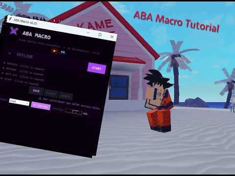 [ABA] Macro Tutorial AFK Grinding