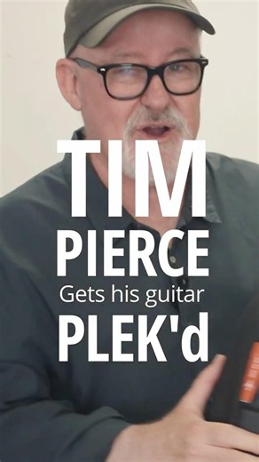 Tim Pierce gets his guitar PLEK'd at Xotique Custom Shop
