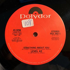 Level 42 - Something About You