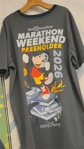 The 2026 #WDWMarathon presented by State Farm merchandise has been revealed! 📚🏃 #runDisney
