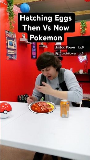Hatching Eggs Then vs Now in Pokémon