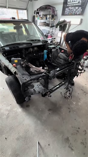 Transforming the BMW E30: Engine Bay Painting Process