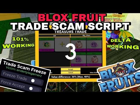[UPDATED] Blox Fruits Trade Scam Script 🔥 Freeze + Auto Accept + Auto Add | 100% Working