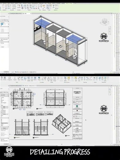Revit detailing progress #revit #bim #architecture #tutorial #revittutorial