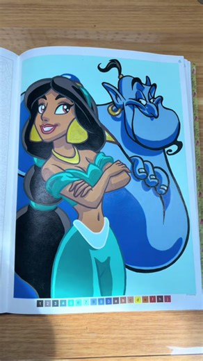 Coloriage Magique Princesse 1 Page 6 avec Guangna 168