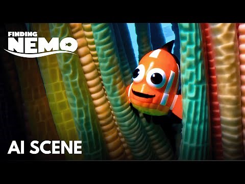 AI Reimagines FINDING NEMO's Opening Scene in LEGO Bricks!