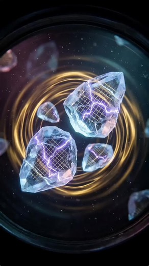 You have a geological navigation system built into your skull. 🧠🧭 The Crystal Compass: deep inside your brain tissue, your cells synthesize millions of microscopic magnetite crystals. These biological magnets react to the Earth’s geomagnetic field lines in real time, serving as an ancient, subconscious GPS network that maps your exact alignment with the planet. ⚡️🌍 #Magnetoreception #QuantumBiology #ScienceTok #Neuroscience #HumanBody