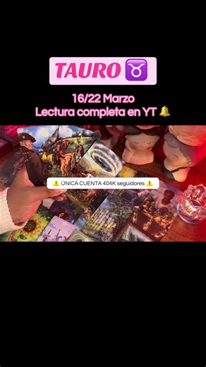 Horóscopo Tauro: Semana del 16 al 22 de marzo 2026