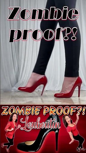 Zombie-Proof Louboutins? #christianlouboutin #louboutin #confidenceinheels #preloved #designerheels