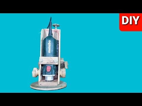 How To Make Plunge Router / DIY Router From DIE Grinder