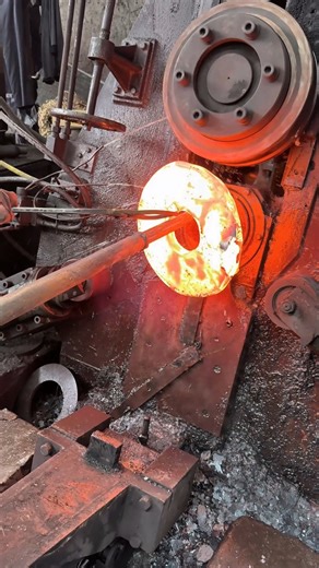 Inside the forging factory Forging Steel Sparks Fly #forging #machine #blacksmith #factory #process | Blacksmith World