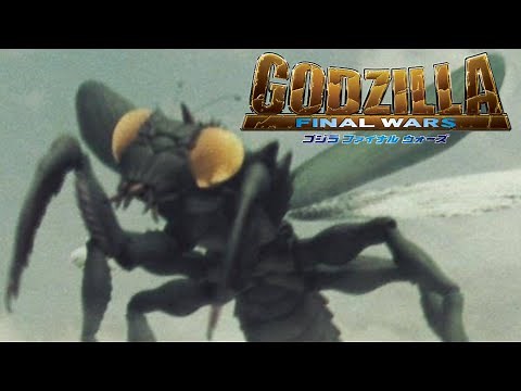 Godzilla: Final Wars [2004] - Kamacuras Screen Time