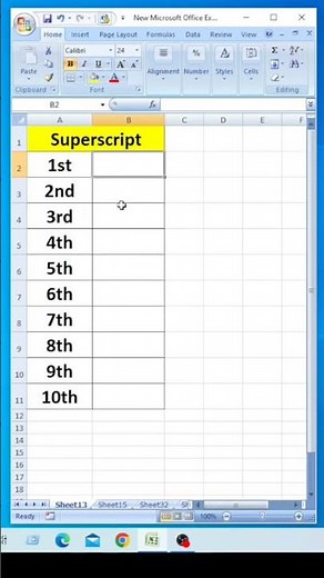 How to do Superscript in Excel?🤔How to Use Superscript in Excel?