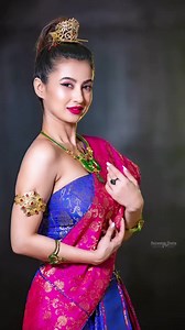 Fawn lep thai traditional dance accessories | Monami ghosh