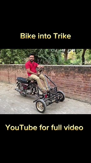 Converting Bike into Trike: First Ride Experience