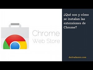 Cómo instalar extensiones en Chrome