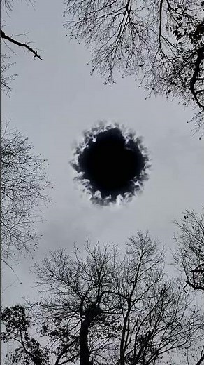 Strange portal CAUGHT ON CAMERA