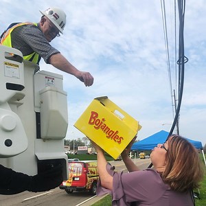 Who's your hungry hero? Tag them below and tell us how they're helping. We'll send a Bojangles' gift card to help keep them doing what they're doing. That's how we do. 🙌❤️🙏 | Bojangles