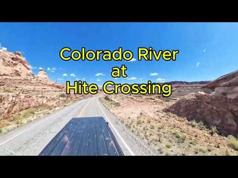 Colorado River at Hite Crossing Bridge 4K