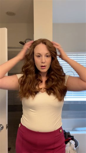 Ashleigh Burton on Instagram: "new twist on the trend. 💅🏻 . . . #trending #trends #reels #redhead #nashville #tennessee #ootd #instareels #instatrend #transition"