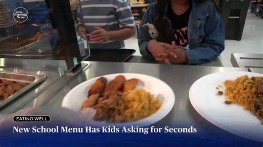 5.7M views · 235K reactions | In New London, Connecticut, Winthrop STEM Elementary is serving chef-made meals like pork shoulder and plantains as part of a program to replace processed food with fresh, healthy options for students who rely on school meals. | CBS Evening News | Facebook
