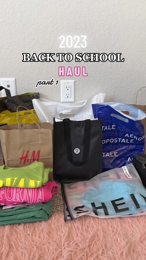 2023 back to school haul!! part 2 will be out tmrw!! #grwmandootd3 #backtoschoolhaul #2023schoolyear #preppybacktoschoolhaul #aesthetichaul #haul