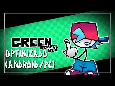 FNF: GREEN (SIMPIE MIX) [17KECKS] Psych Engine Port Optimizado (Android/PC)