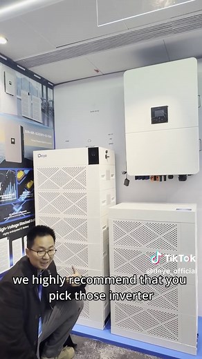 Deye GB-W Battery: Indoor Racking & Hybrid Inverter Pairing
