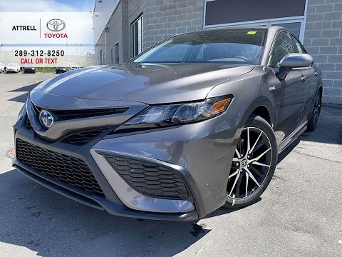 2021 Toyota Camry Hybrid SE Package SE HYBRID Review ON - Attrell Toyota