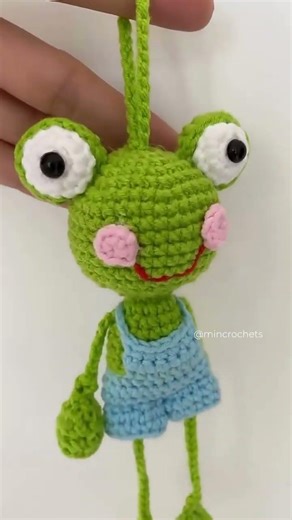 POV: it was “just a frog”… now he has overalls 🐸🥹