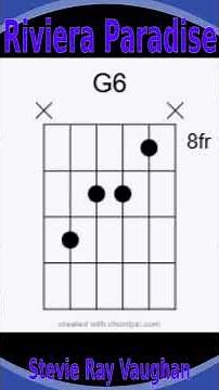 Favorite Chord Sequences # 24 Riviera Paradise SRV