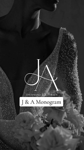 Creating a Stunning JA Wedding Monogram Design
