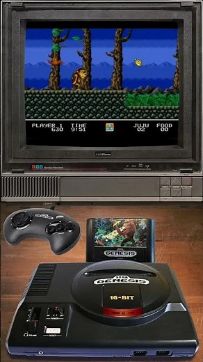 Toki Going Ape Spit 1989 - Sega Genesis - Retro Gaming
