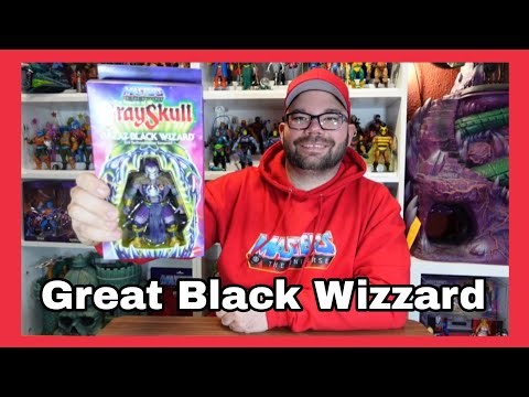 The Powers of Grayskull Great Black Wizzard Unboxing / Masters of the Universe
