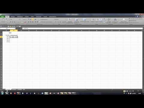 Excel - Industriezeit