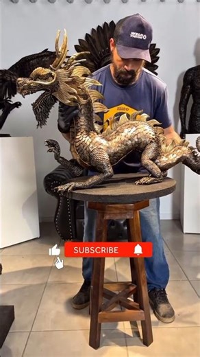 Spoon to Dragon? Incredible Talent of Metal Scrap Artist