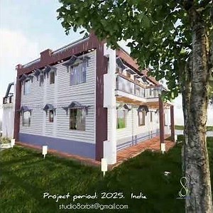 Exterior domestic building design and virtual modification with realtime rendering