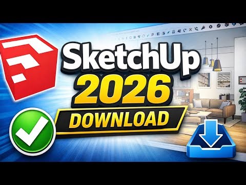 How to Download SketchUp 2026 for Winodws || Free Sketchup Software || skp software || sketchup dl