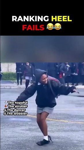 Timed the final heel fall to perfection 🤣🤣