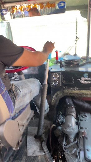Bus Engine Maintenance by a Skilled Mechanic
