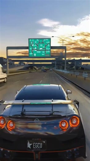 Godzilla Unleashed on Tokyo Highway 🦖🔥 Nissan GT-R #shorts #automobile #shutokorevivalproject