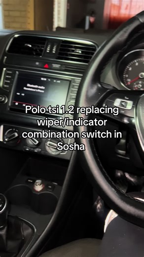 Polo TSI 1.2 Wiper and Indicator Switch Replacement