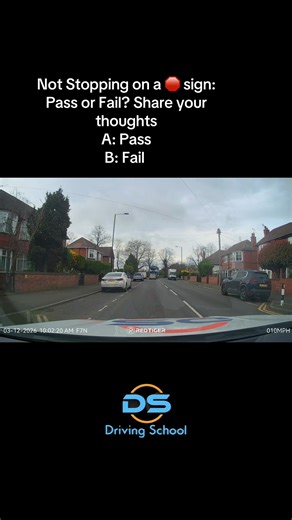 Not Stopping at a Stop Sign: What’s Your Verdict?