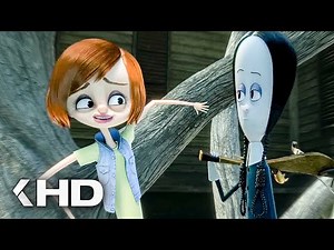 THE ADDAMS FAMILY Movie Clip - Wednesday Makes A Friend (2019)