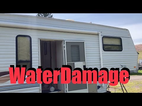 How to identify and repair water damage in RV, camper